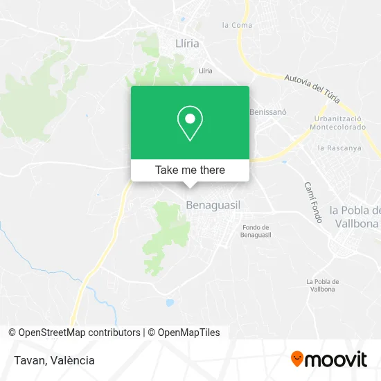 Tavan map