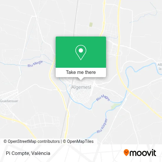 Pi Compte map