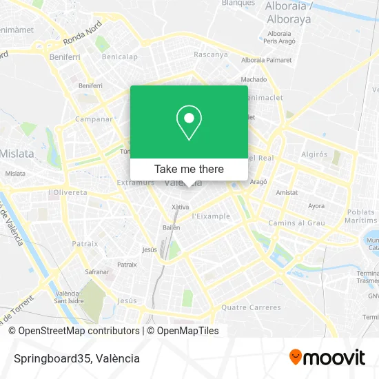 Springboard35 map