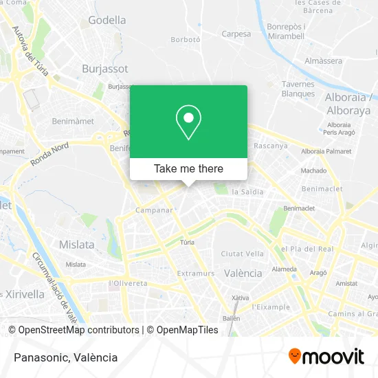 Panasonic map