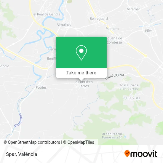 Spar map