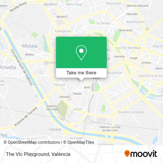 The Vlc Playground map