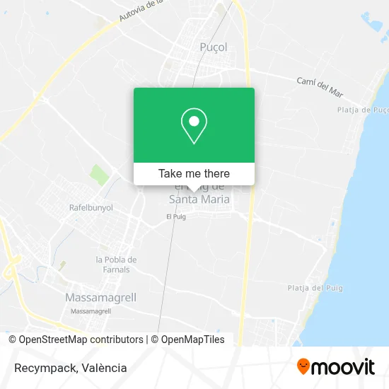 Recympack map