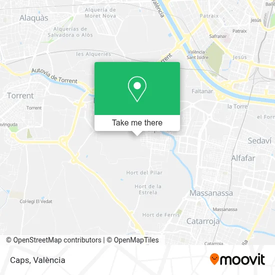 Caps map