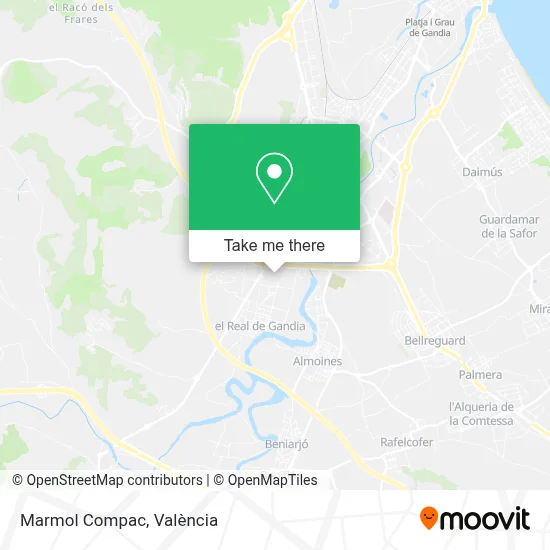 Marmol Compac map