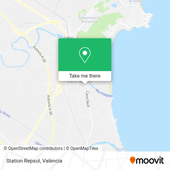 Station Repsol map