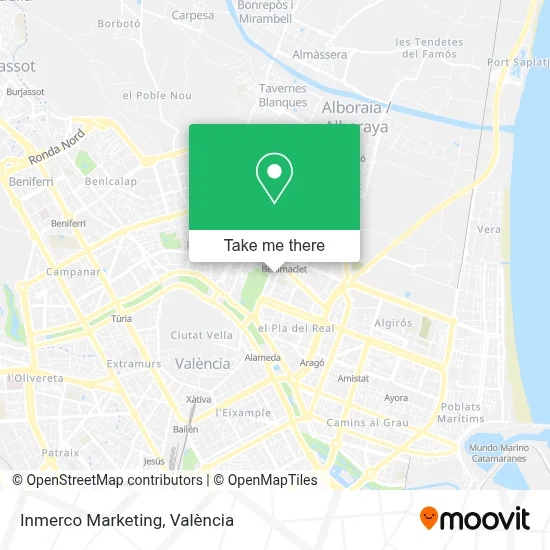 Inmerco Marketing map