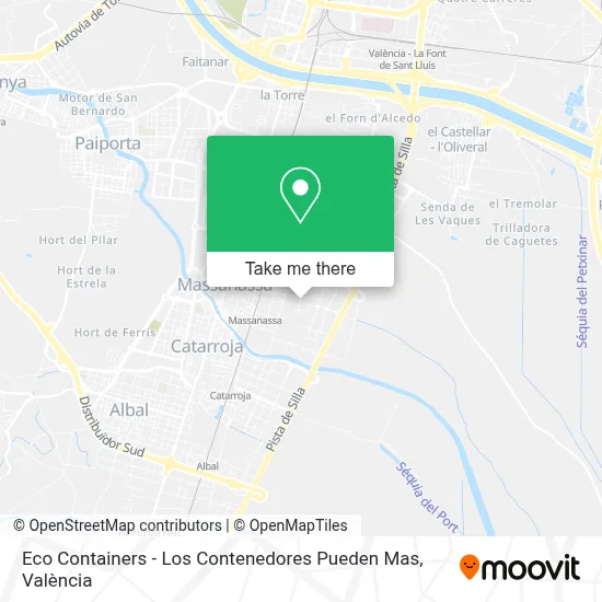 Eco Containers - Los Contenedores Pueden Mas map