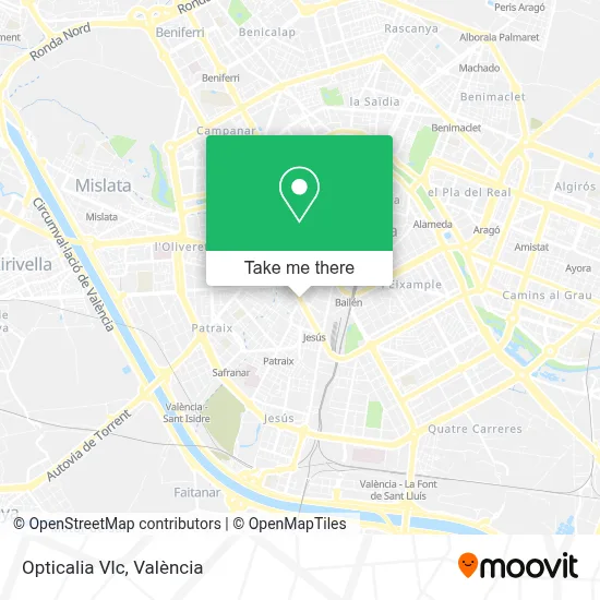 Opticalia Vlc map