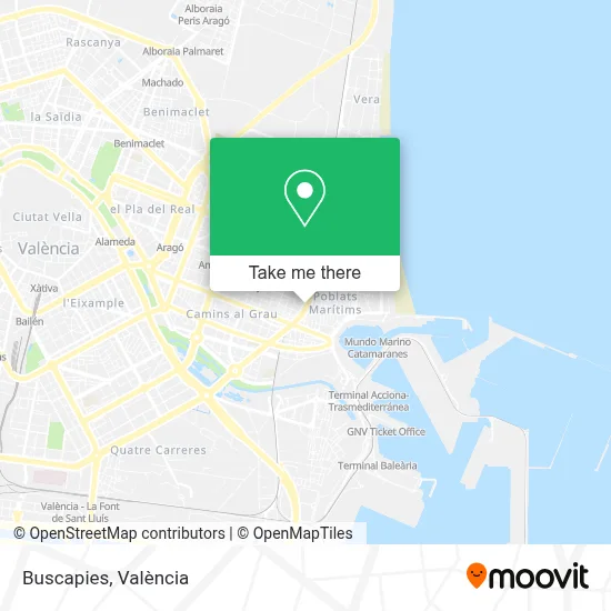 Buscapies map