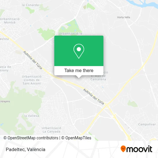 Padeltec map