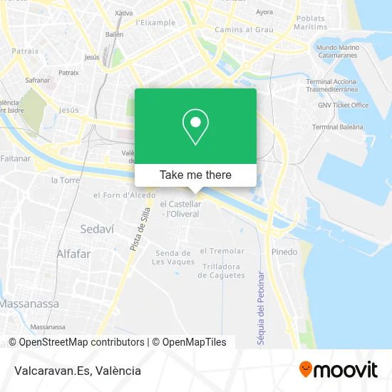 Valcaravan.Es map