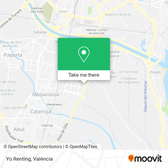 Yo Renting map