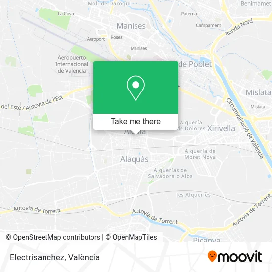 Electrisanchez map