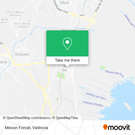 Meson Forcat map