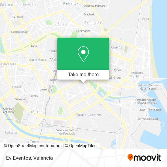 Ev-Eventos map