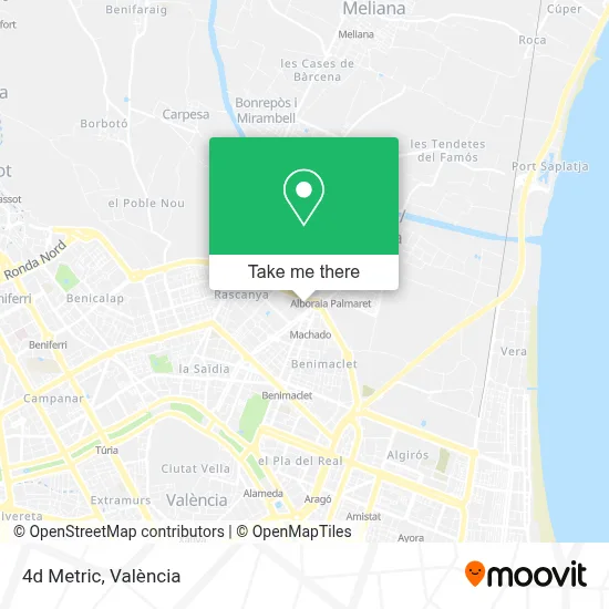 4d Metric map