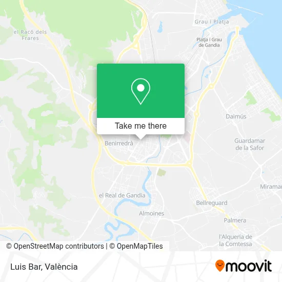 Bar Luis map