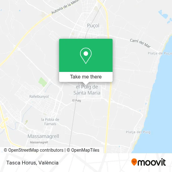Tasca Horus map