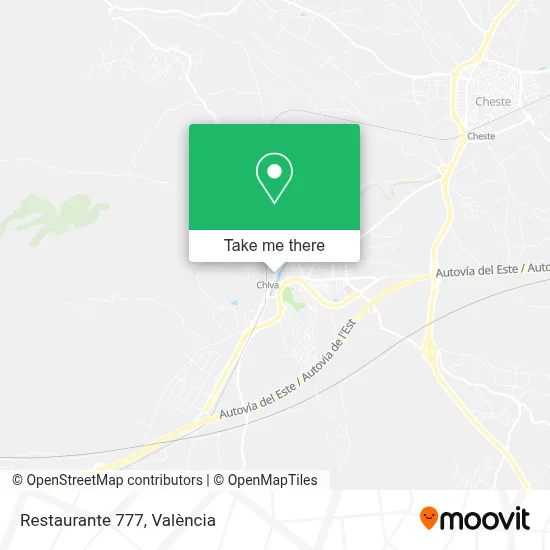 Restaurante 777 map