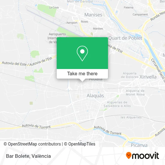 Bar Bolete map