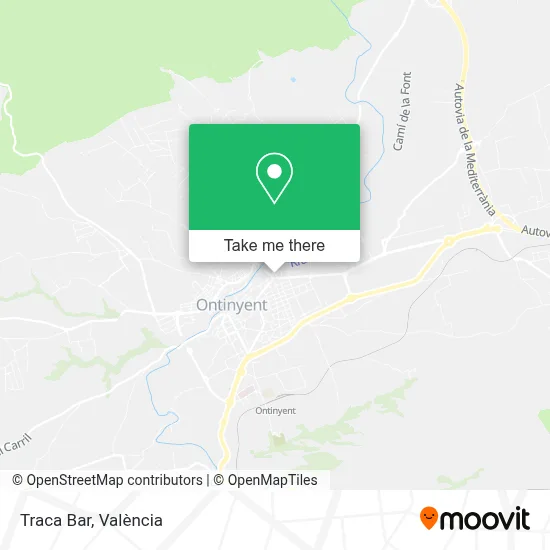 Traca Bar map