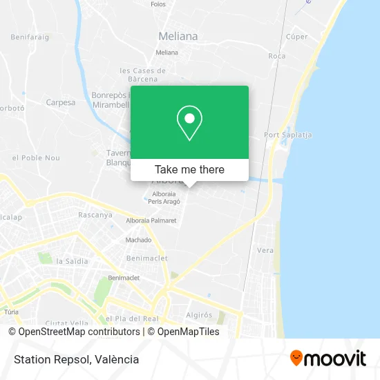 Station Repsol map