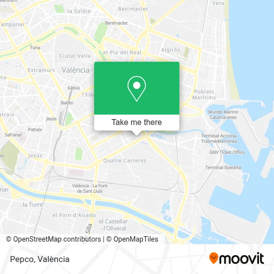 Pepco map