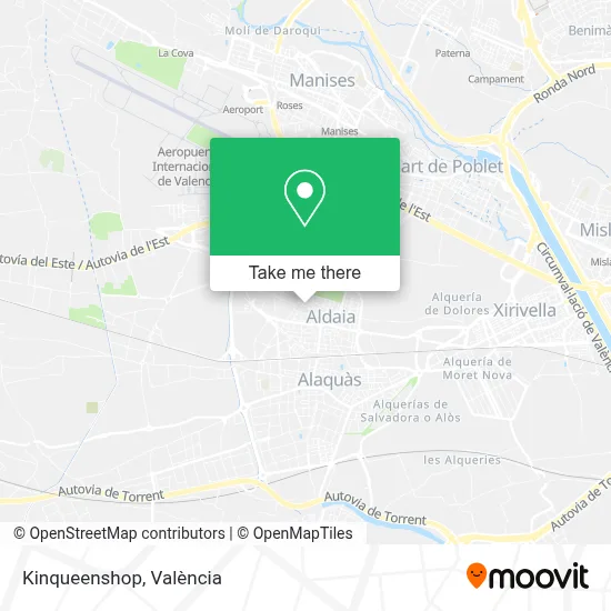 Kinqueenshop map