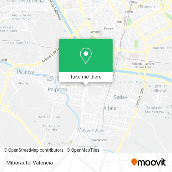 Miborauto map