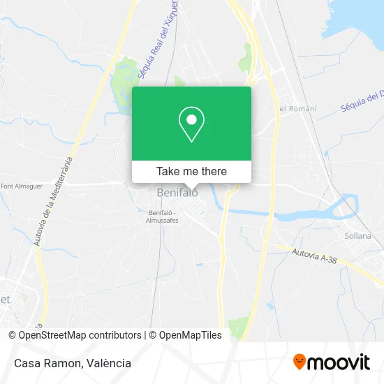 Casa Ramon map