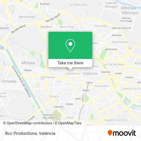 Bcc Productions map