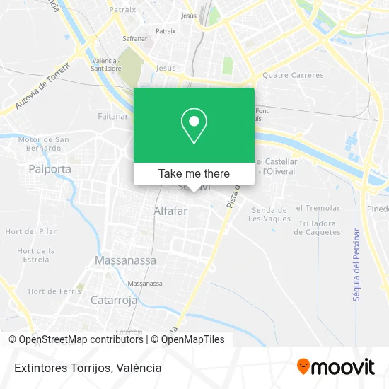 Extintores Torrijos map
