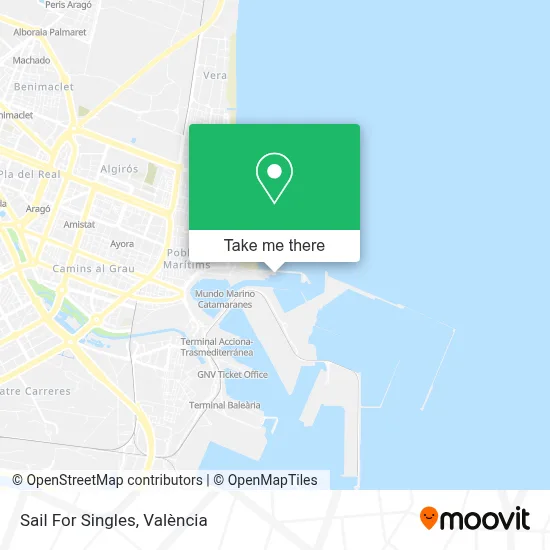 Sail For Singles map