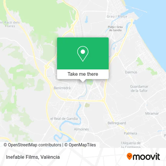 Inefable Films map