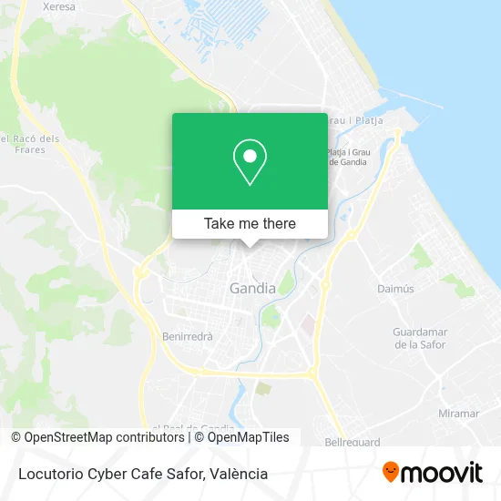 Locutorio Cyber Cafe Safor map