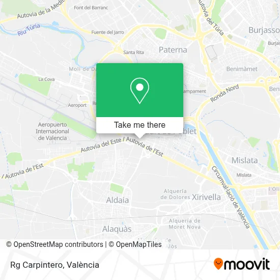 Rg Carpintero map