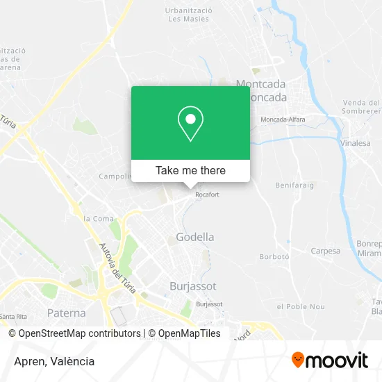 Apren map