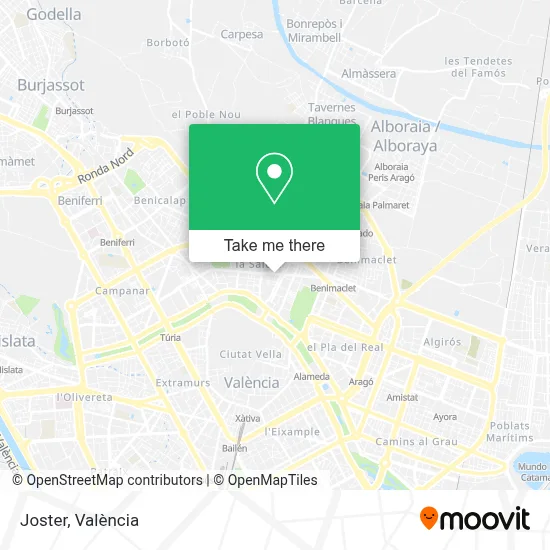 Joster map