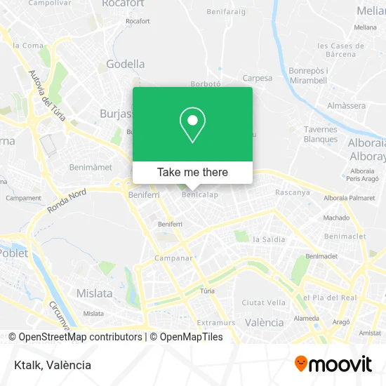 Ktalk map
