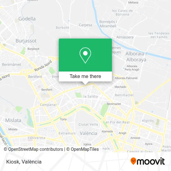Kiosko map