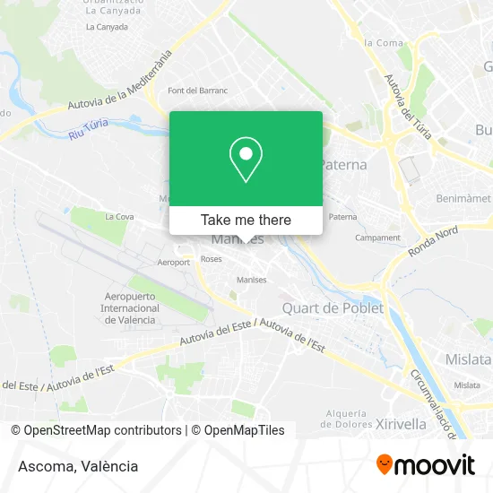 Ascoma map