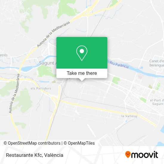 Restaurante Kfc map