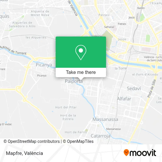 Mapfre map