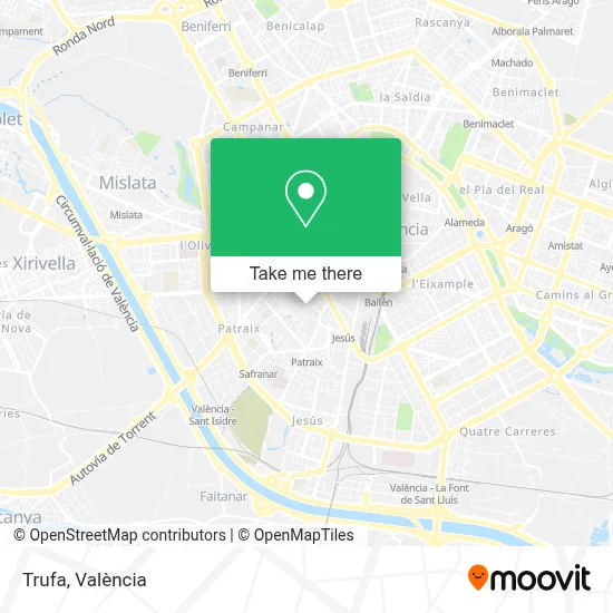 Trufa map