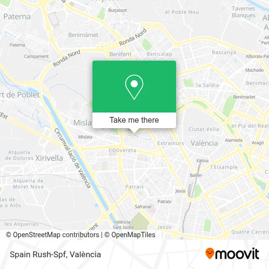 Spain Rush-Spf map