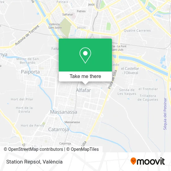 Station Repsol map
