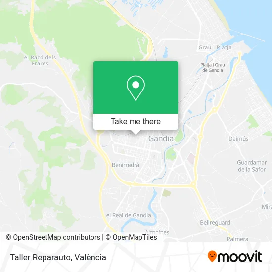Taller Reparauto map