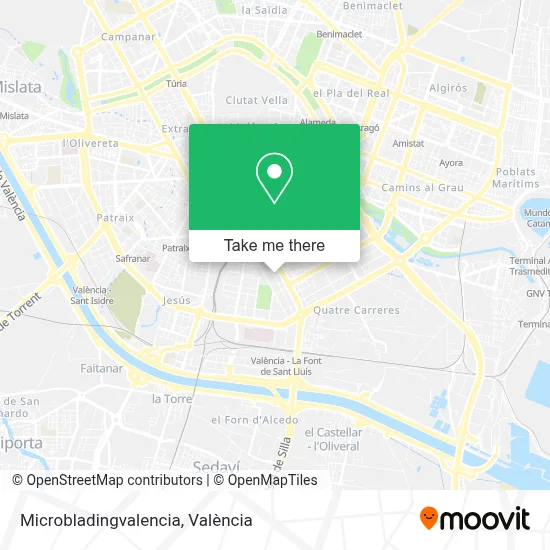 Microbladingvalencia map