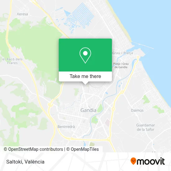 Saltoki map